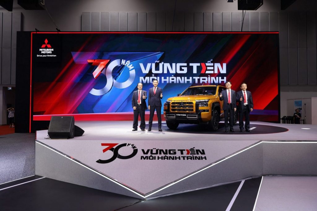 “30 NĂM – VỮNG TIẾN MỖI HÀNH TRÌNH” MITSUBISHI MOTORS VIỆT NAM TẠI TRIỂN LÃM Ô TÔ VIỆT NAM 2024