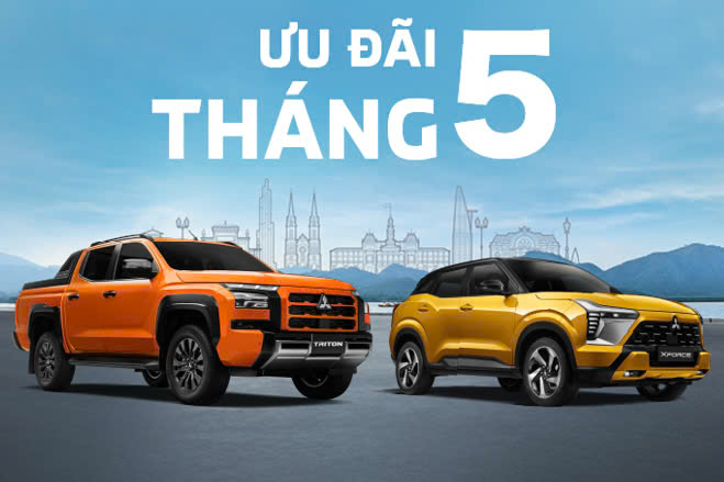 CHƯƠNG TRÌNH KHUYẾN MÃI MUA XE THÁNG 05/2025