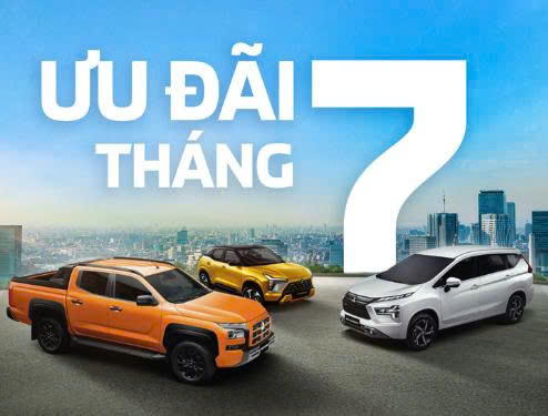 CHƯƠNG TRÌNH KHUYẾN MÃI MUA XE THÁNG 07/2025